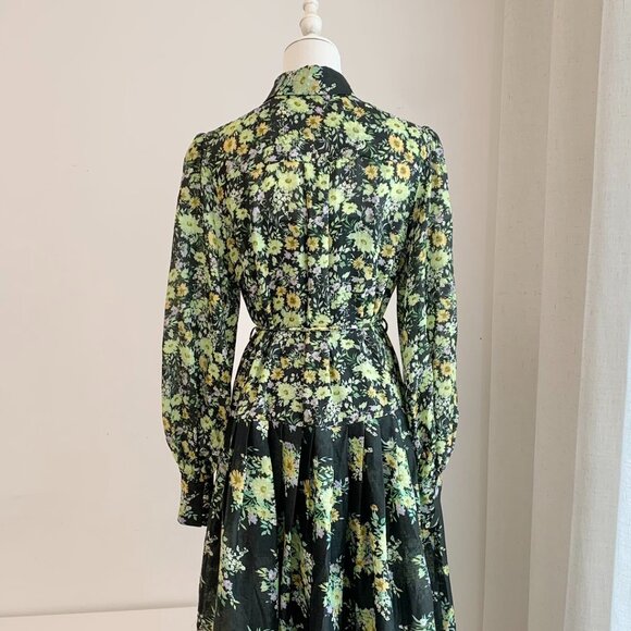 Alemais Nina Shirtdress in Black - Picture 10 of 13